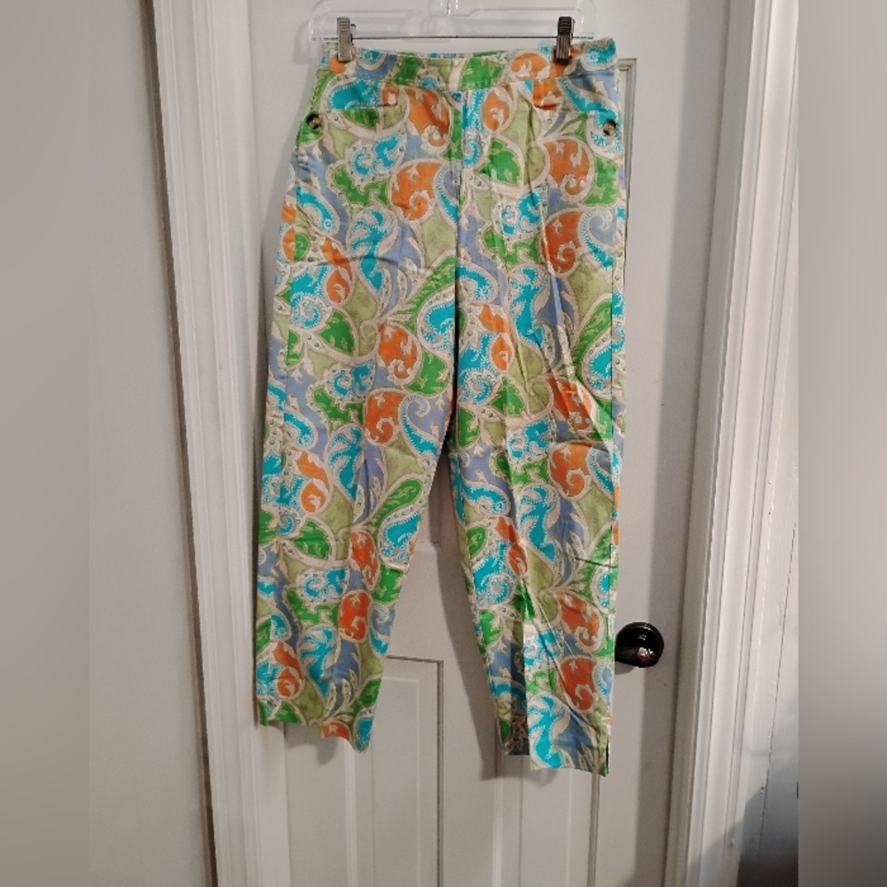 Talbots Under The Knee Capri Pants